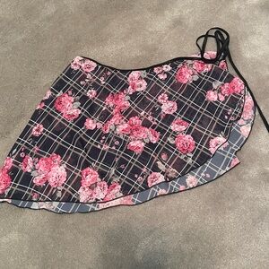 Body wrappers ballet tie skirt